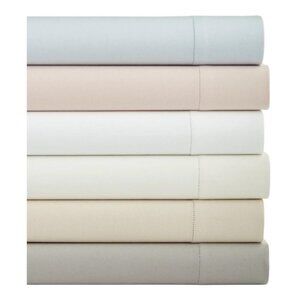 Charter Club Sleep Luxe Flannel 4 Piece Full Sheet Set Silver Gray